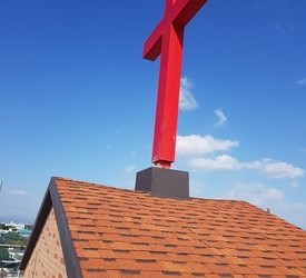 양산 교회지붕시공